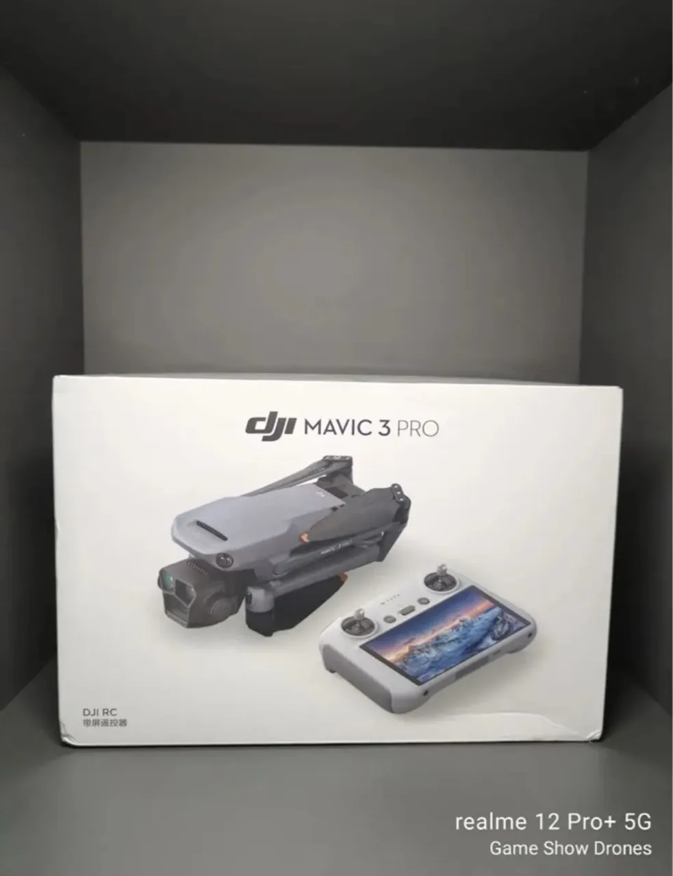 Drone Dji Mavic 3 Pro com RC - ( controle tela ) - lacrado Novo