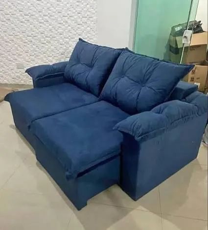 Sofá retrátil com pillow (leia descrição)