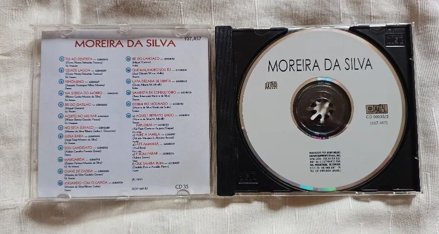 CD Moreira Da Silva - 50 Anos de Samba de Breque - Excelente Estado - Foto 2