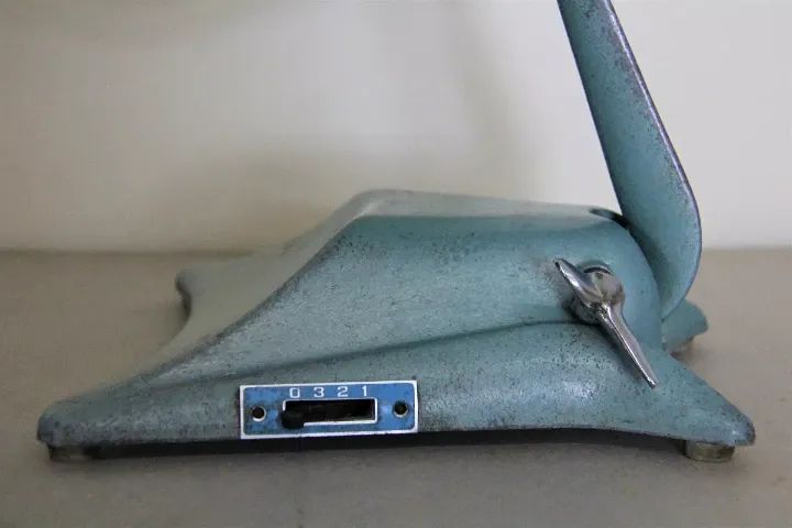 Ventilador Arno Azul Ceu com Grade Transparente ( 35cm ) 60w - Anos 80 - Foto 2