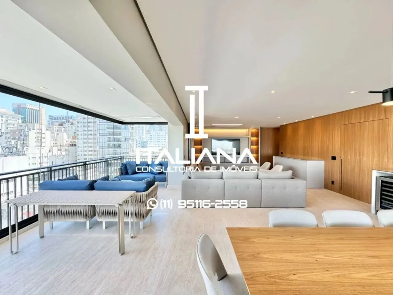 Apartamento Mobiliado no Jardim Paulista - 3 Suítes e 4 Vagas - Imobiliária Italiana Consu