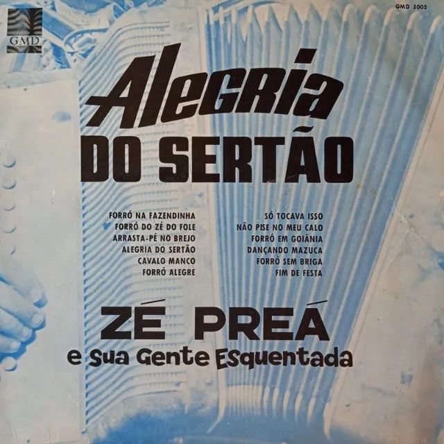 disco de vinil lp zé preá e sua gente esquentada - alegria do sertão - Foto 2