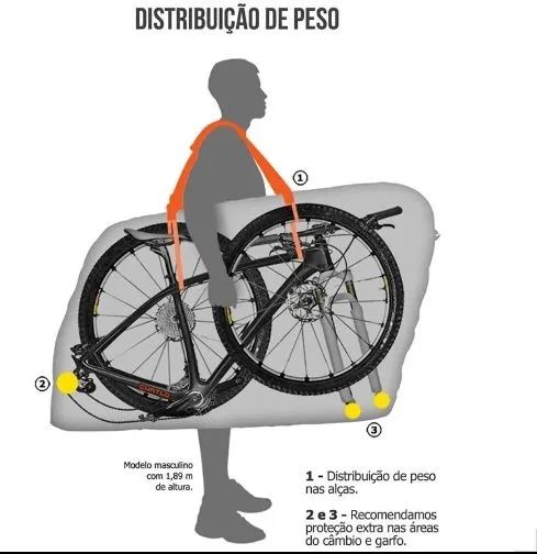 Mala Transportar  Bike Merida - Foto 4