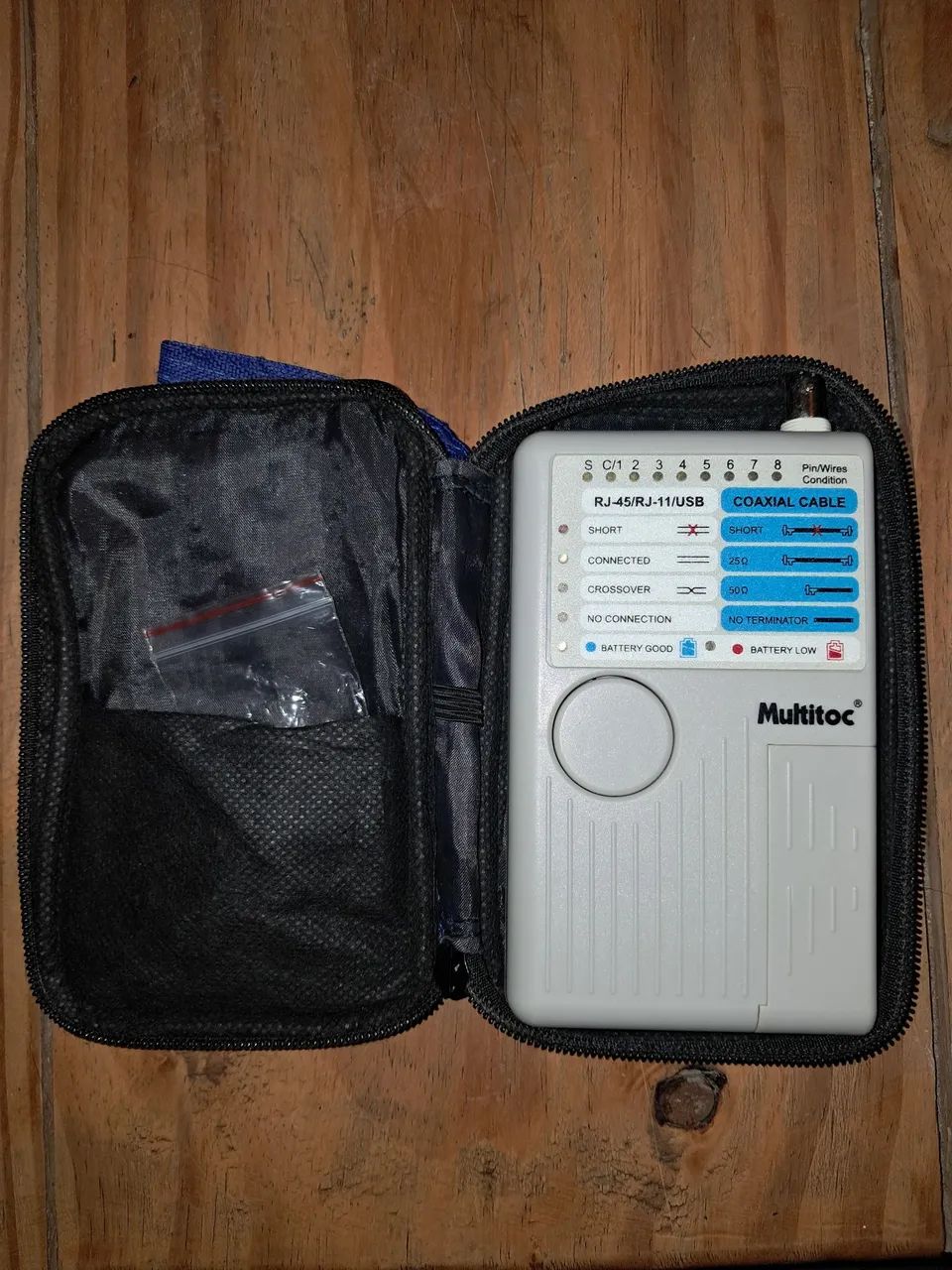 Testador de cabos Multitoc MT-20063824108644609124