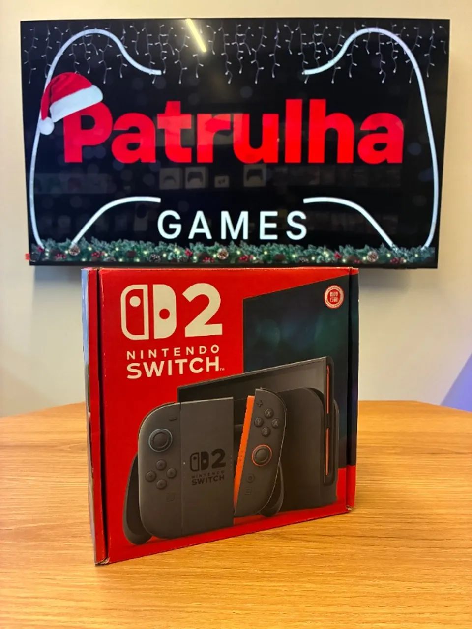NINTENDO SWITCH 2 NOVO LACRADO + BRINDES E GARANTIA EM LOJA FISICA BH