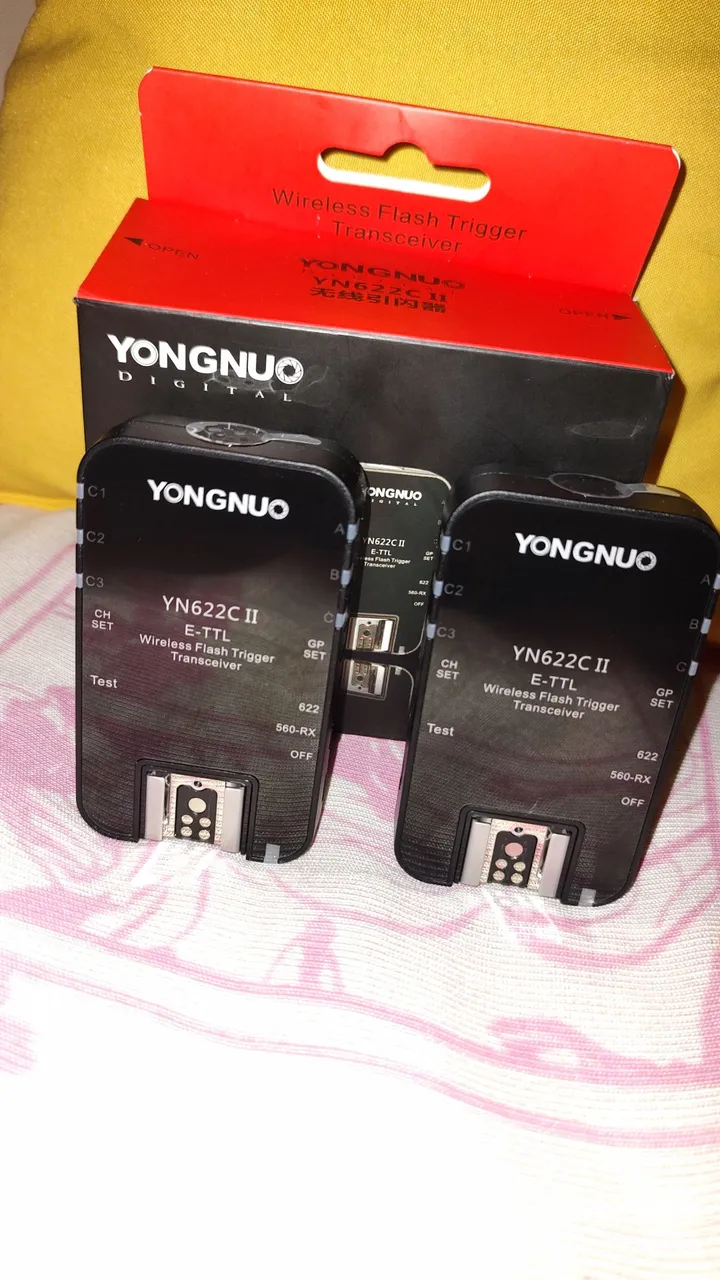 Rádio flash yongnuo 