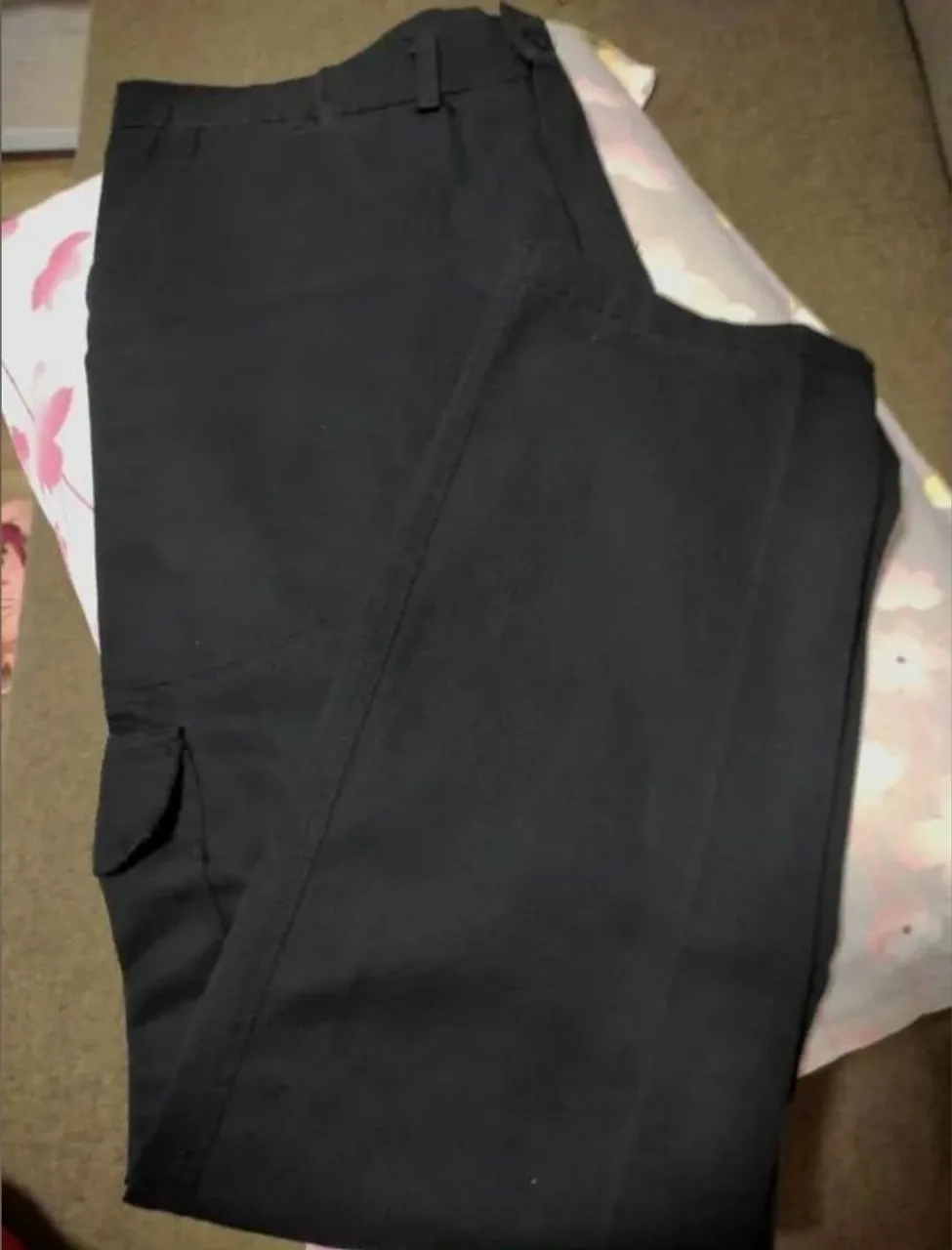 Calça Cargo Preta