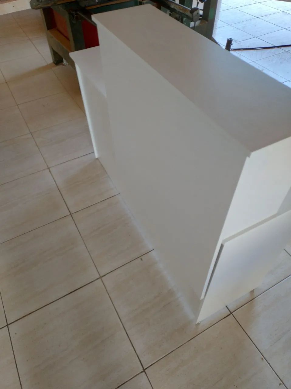 Balcão de atendimento branco/caixa/recepção  - Foto 2