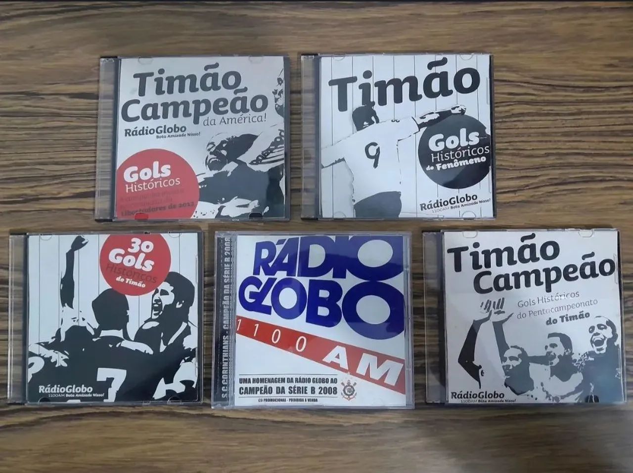 Corinthians: 5 CDs com narrações de gols históricos 