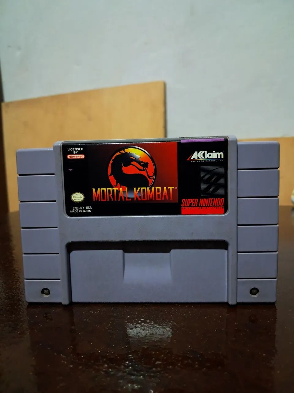 Jogo Mortal Kombat SNES