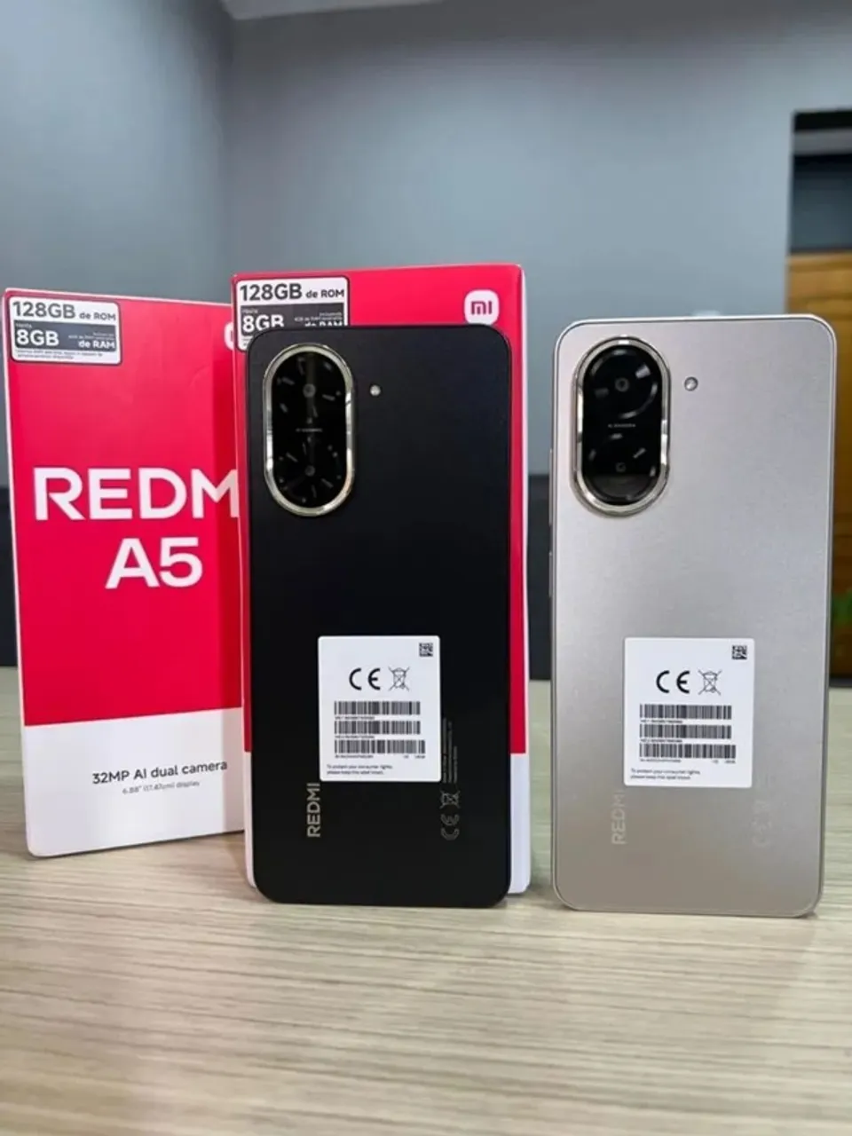 Xiaomi Redmi A5 lacrado 64GB+06GB RAM Capa e Pelicula + Entrega Gratis Fone de Ouvido