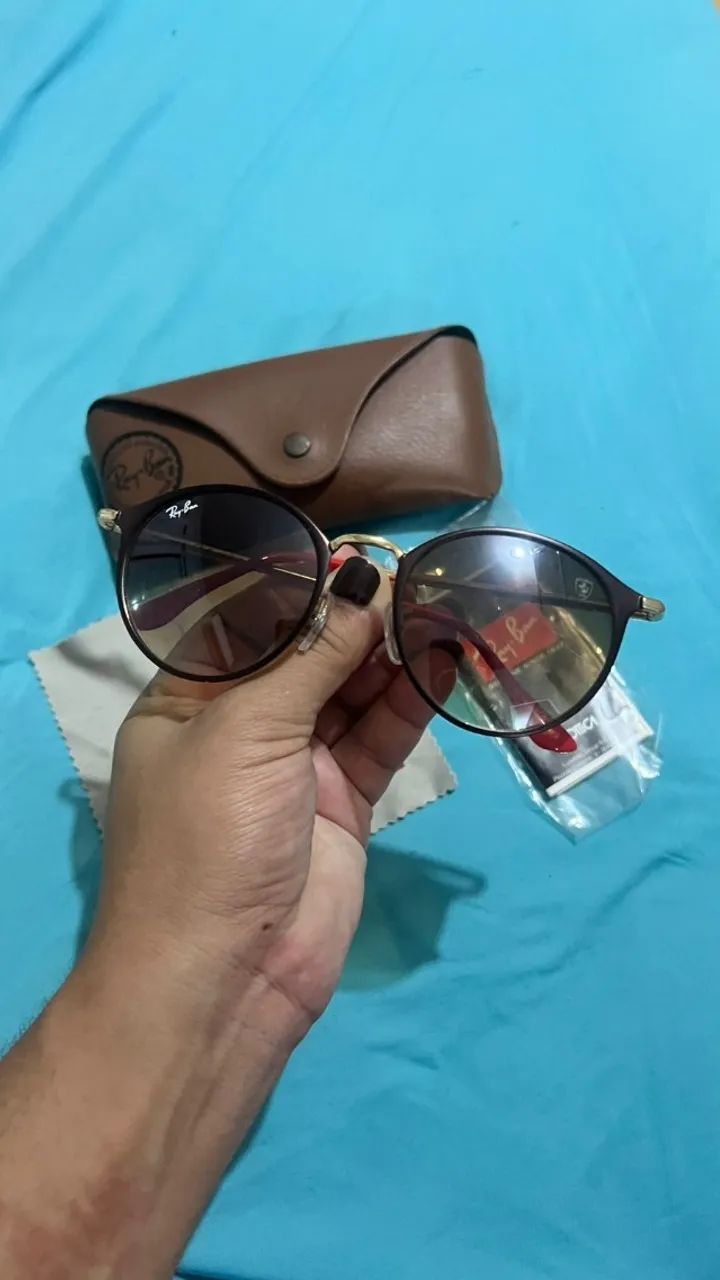 RayBan Ferrari + CASE Edição Special!!! - Foto 2