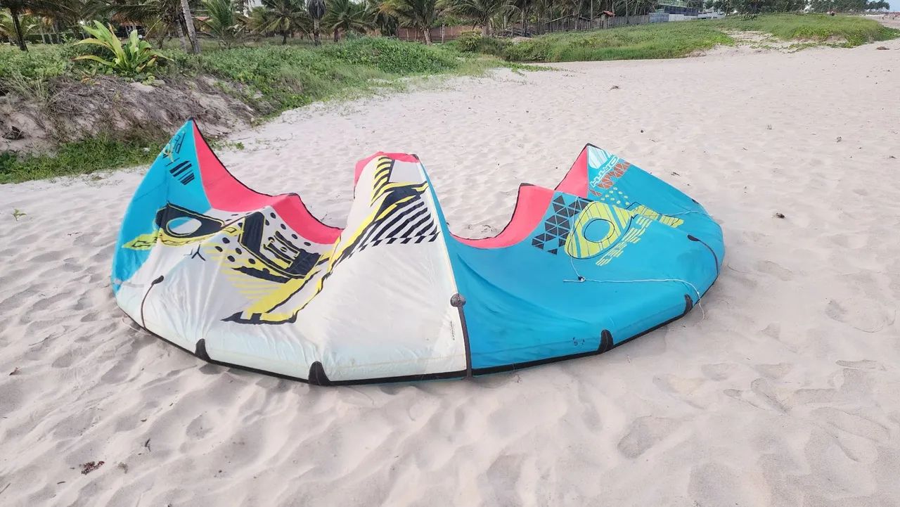 Pipa KiteSurf North 12 + barra + mochila  - Foto 5