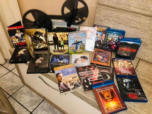  Lote dvds e blu-rays originais 
