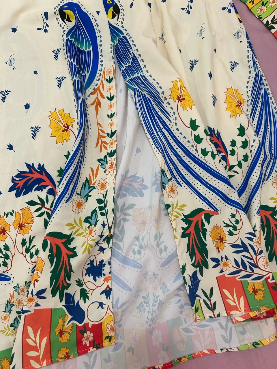 Conjunto estampado saia longa - Foto 4