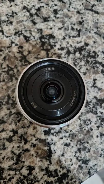 Lente Sony 16mm 2.8 - Crop