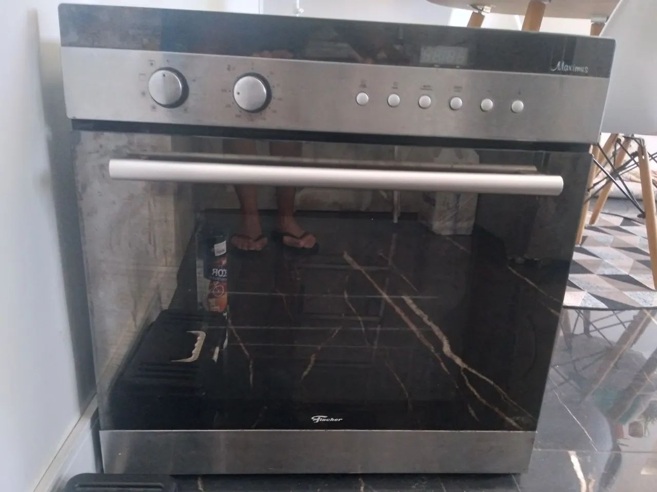 Forno elétrico de embutir 