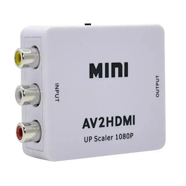 Adaptador Conversor Av X Hdmi Rca Vídeo Composto - Foto 2