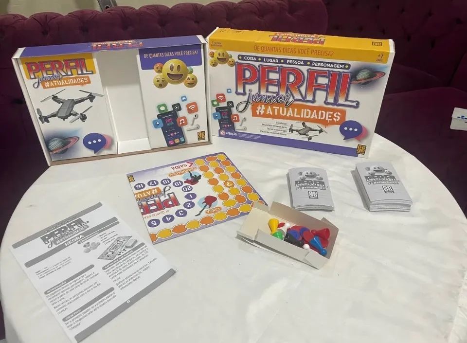 Brinquedo Jogo de tabuleiro Perfil junior Atualidades - Foto 3