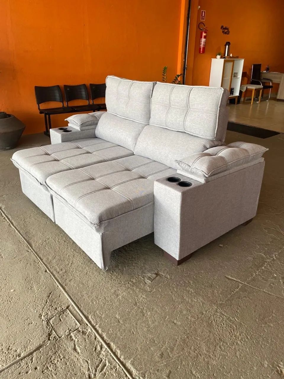 Sofá Amazonas em linho 64985854311169121