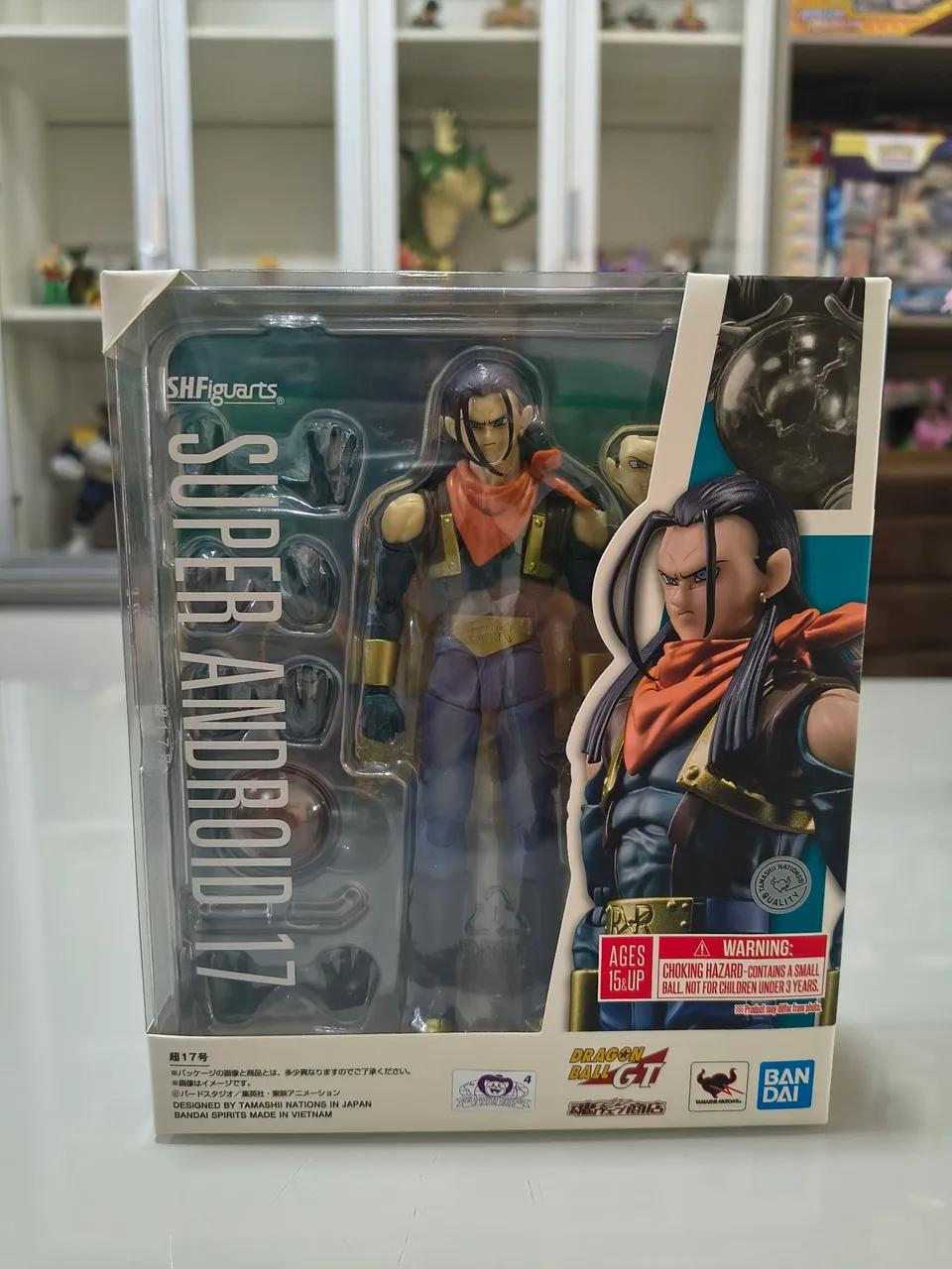 Super Android 17 SH Figuarts Dragon Ball GT - lacrado