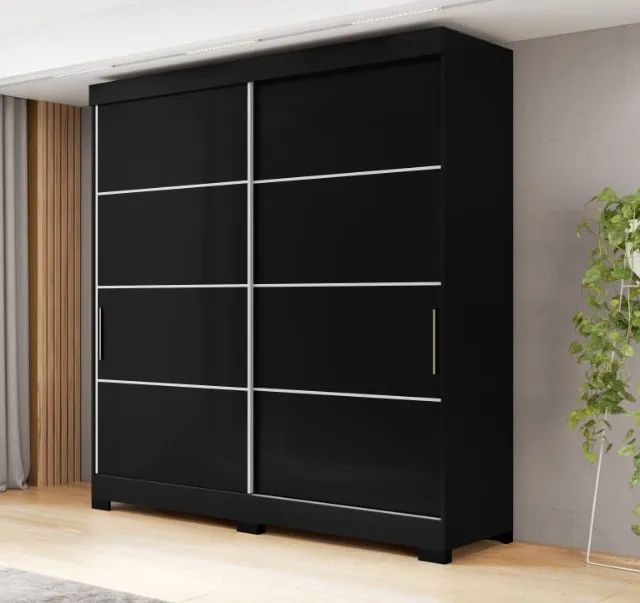 Guarda Roupa 2 Portas 2 Gavetas Casa Blanca DIVIDMOS EM ATE 10 X SEM JUROS  - Foto 2