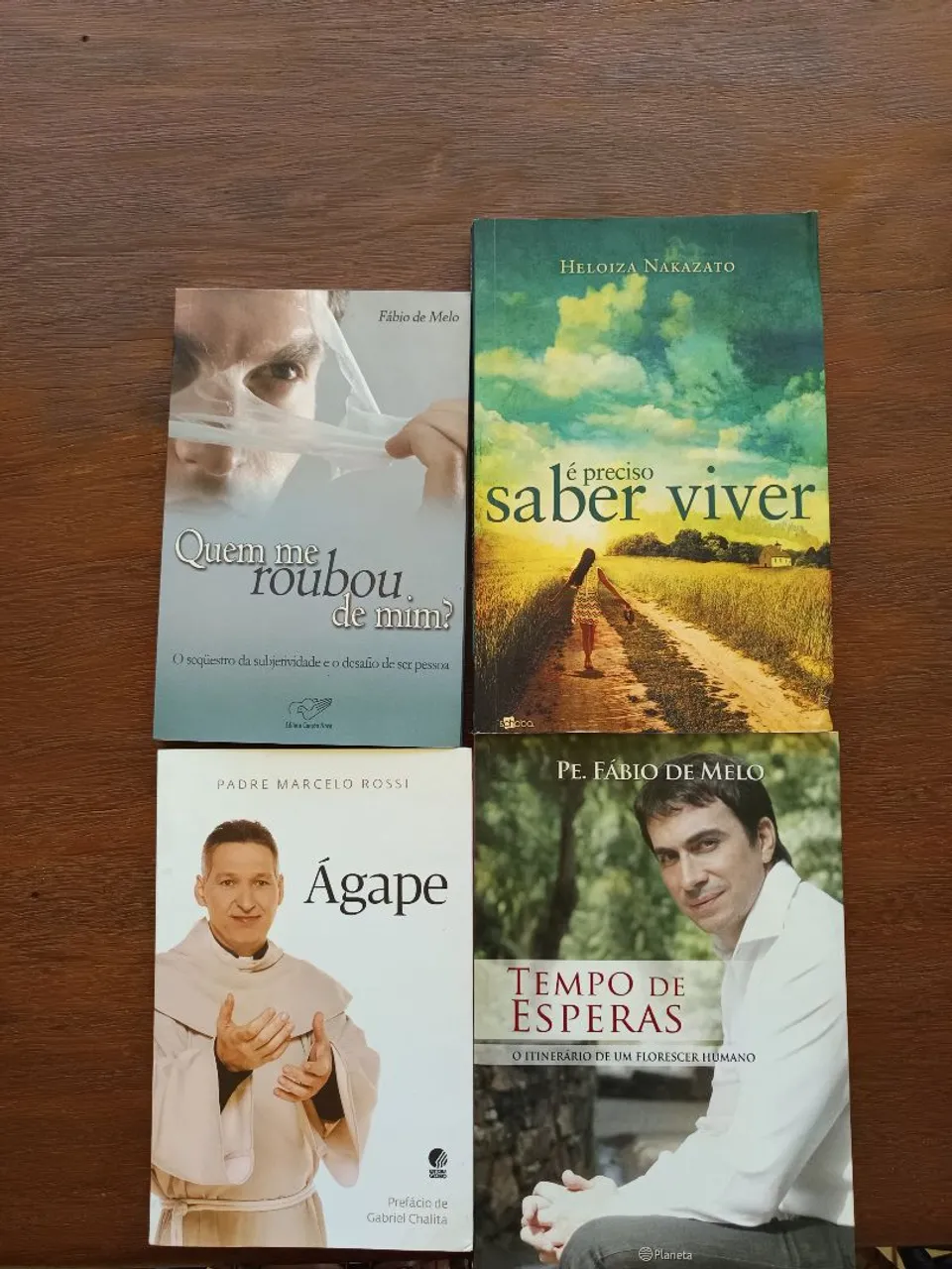 Livros de autoajuda, religião e espiritualidade - diversos autores