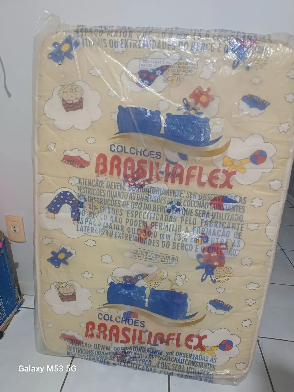 Colchão para berço Brasiliaflex