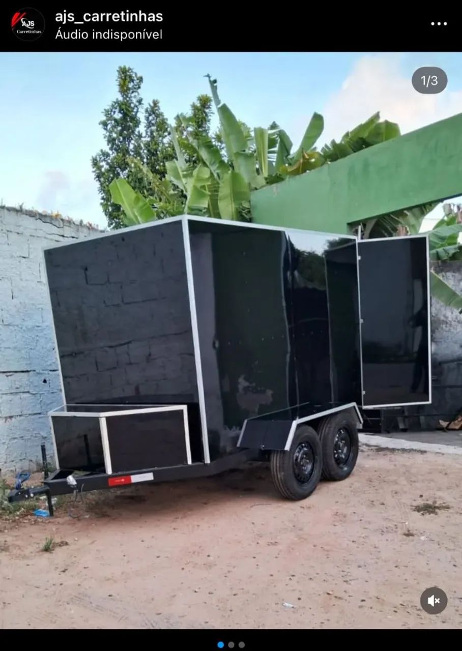 Carreta Trailer bau  - Personalizado