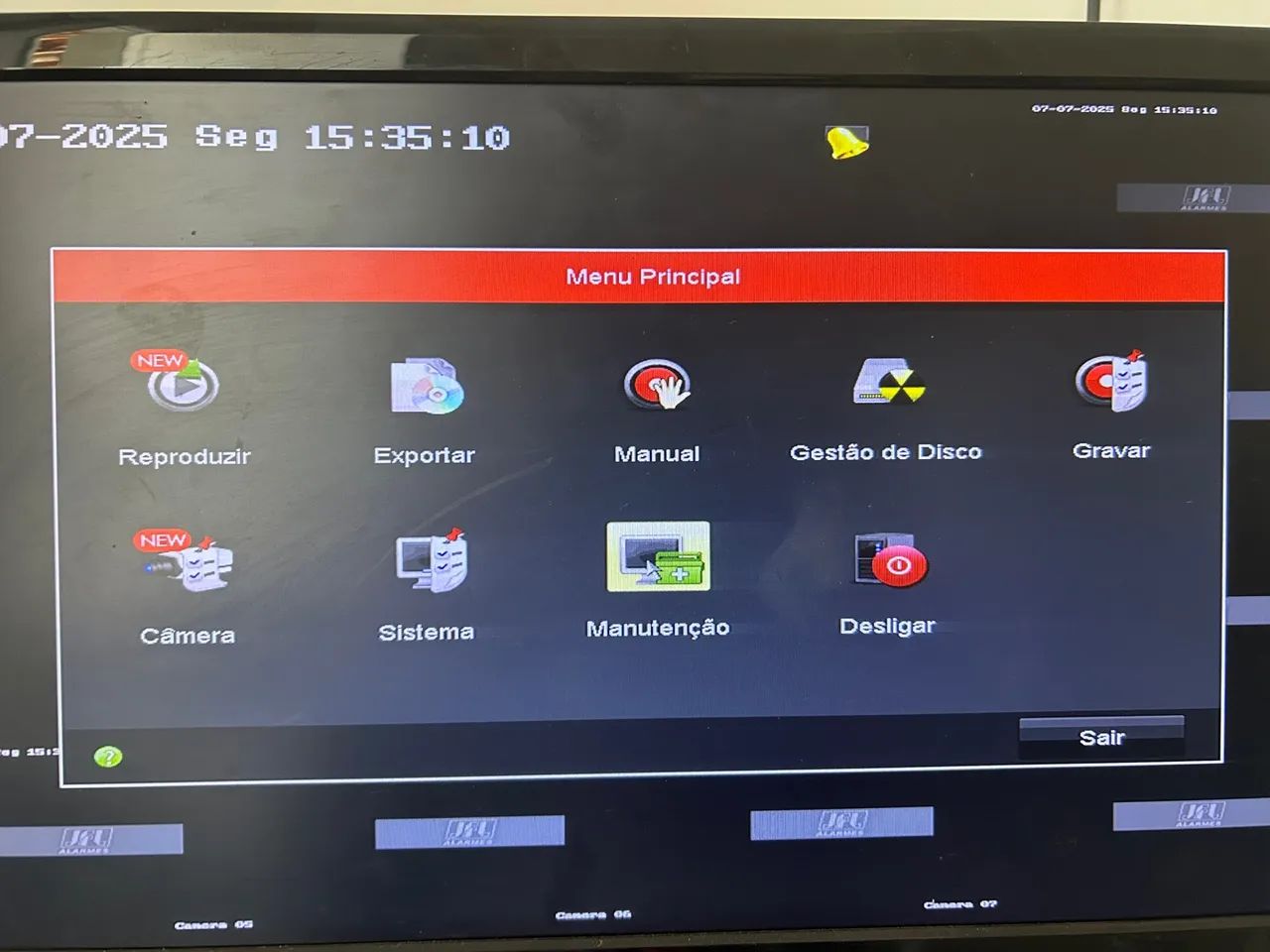 DVR 08 canais em HD  - Foto 4