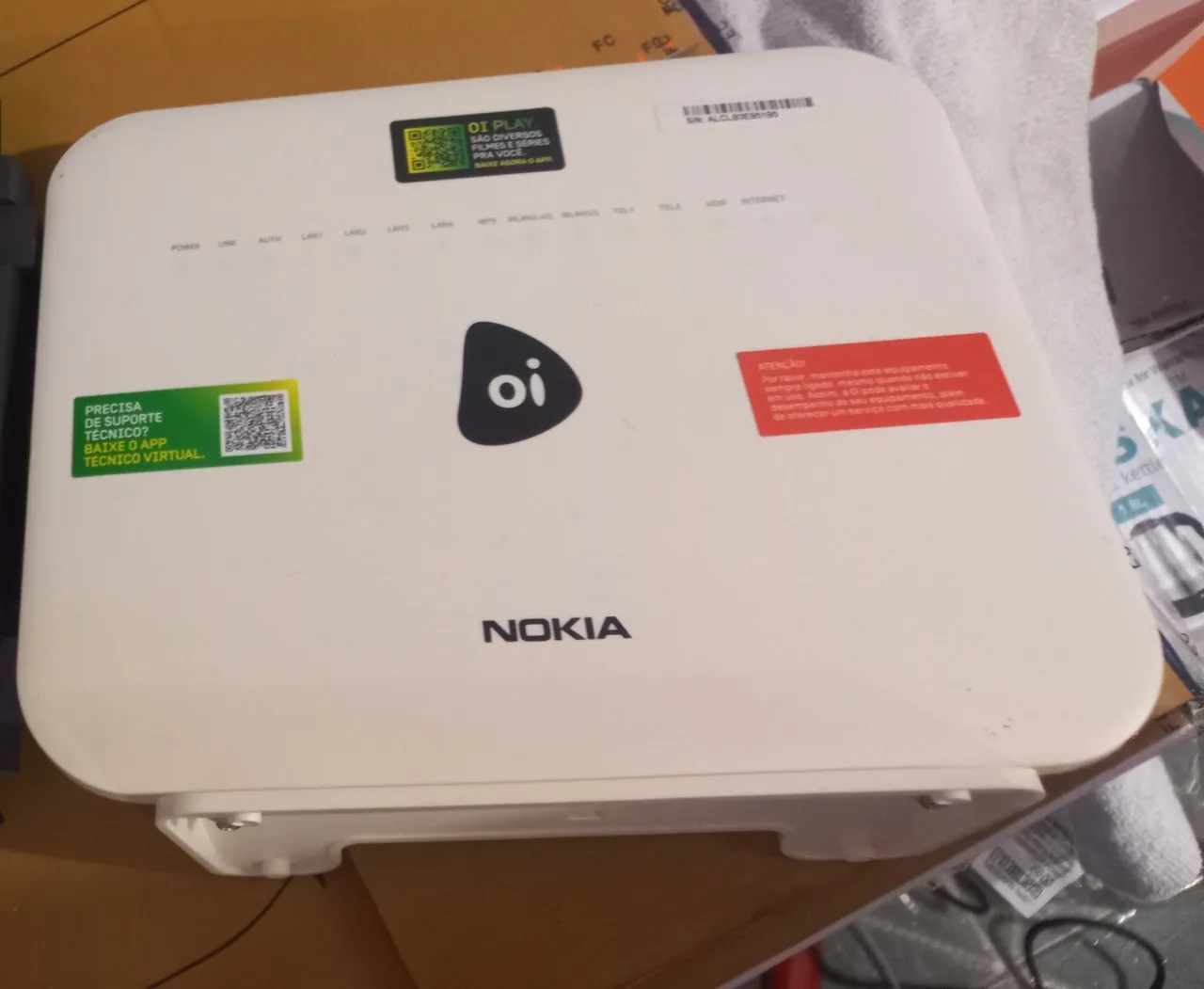Roteador Oi Nokia