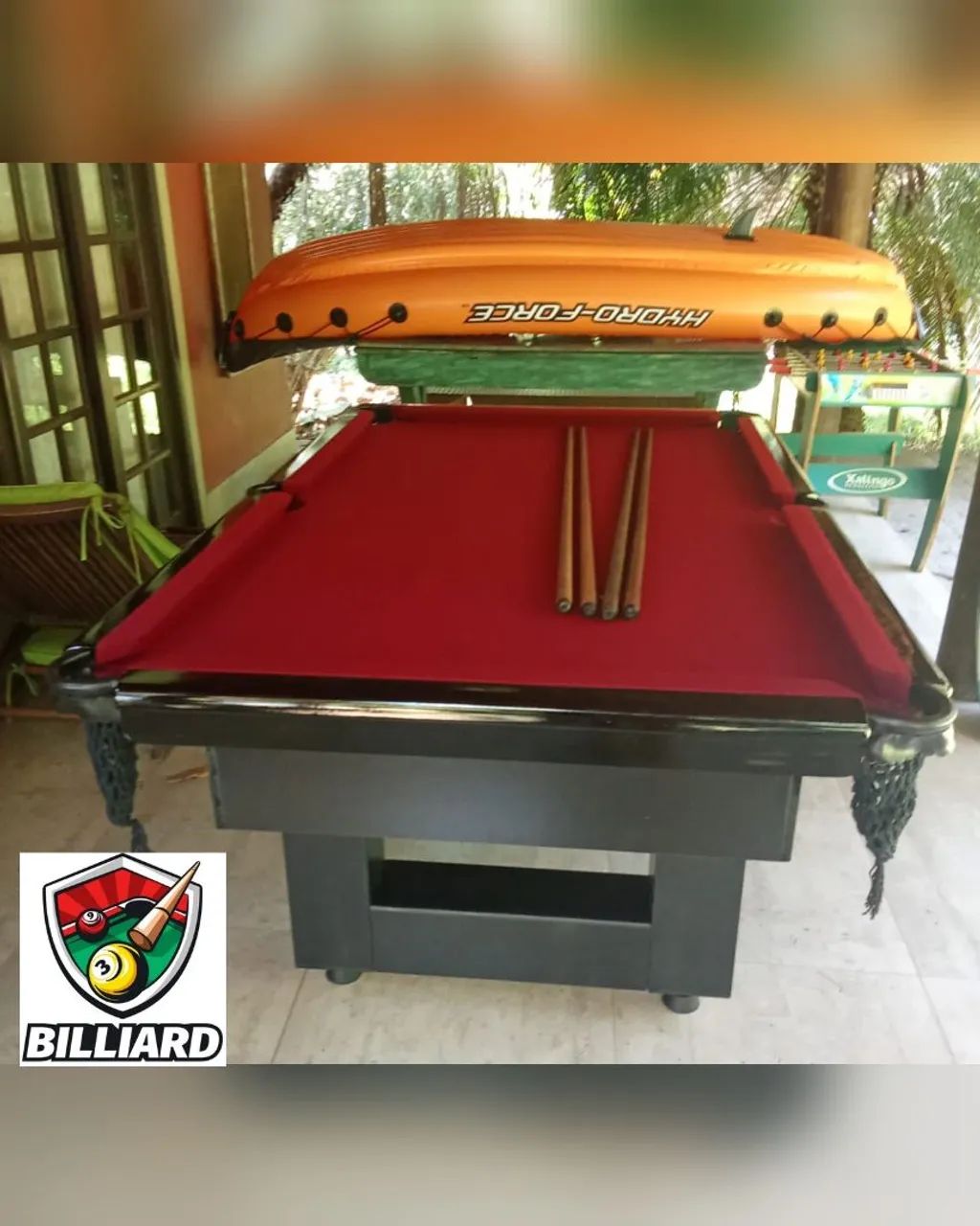 Sinuca de luxo tamanho padrão  - Foto 5