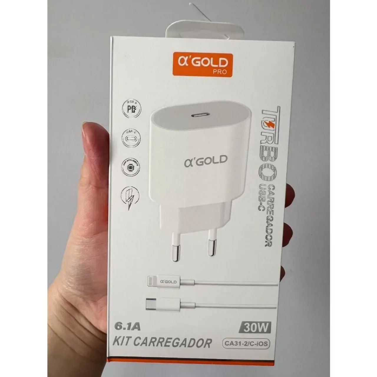 Carregador de celular iPhone