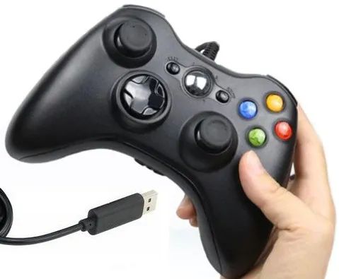 Controle Usb Com Fio Para Xbox 360 Joystick Computador, Notebook - Foto 5