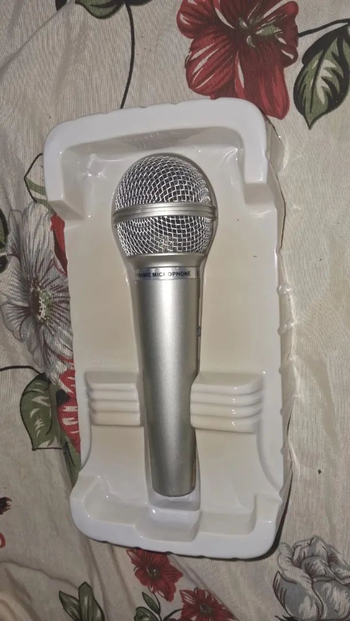 Microfone Dinâmico Qin Da DM-701 - Novo - Foto 3