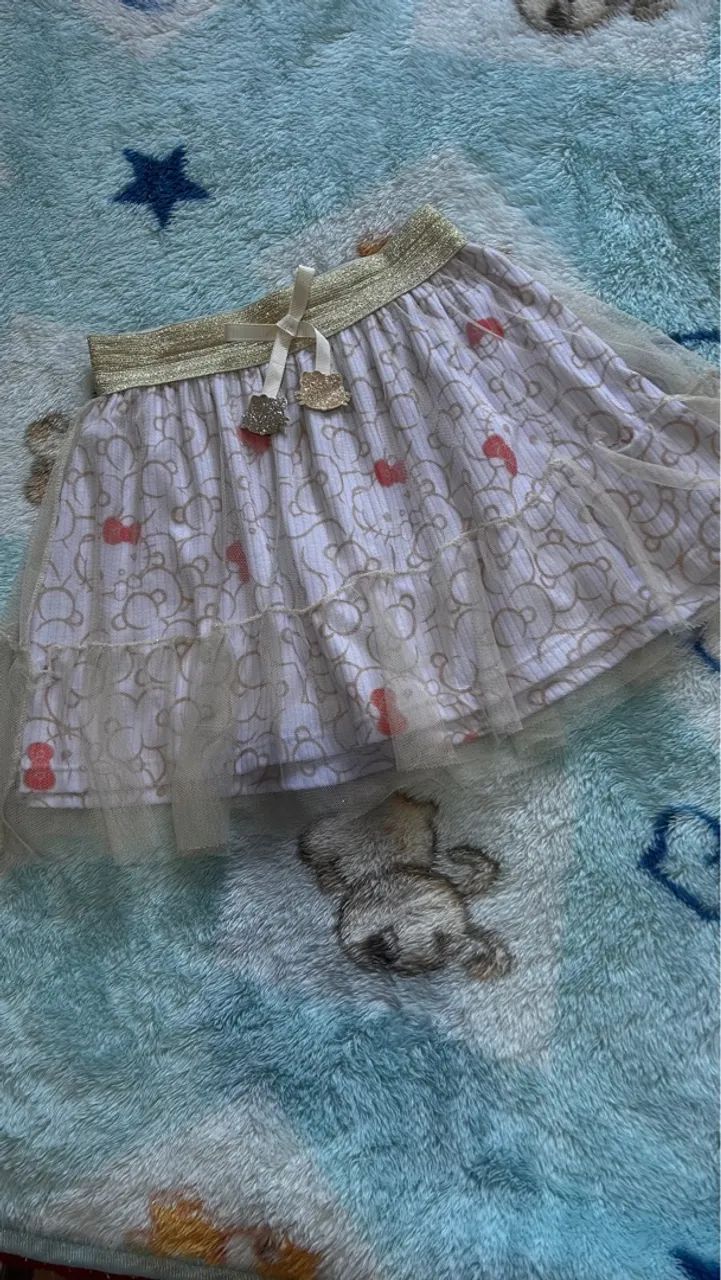 Lote vestido de flores menina TAM 4  - Foto 5