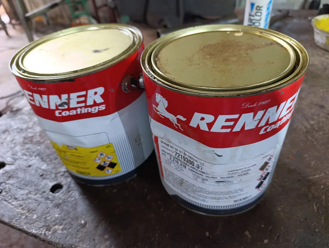 Latas de tinta Renner Epóxi
