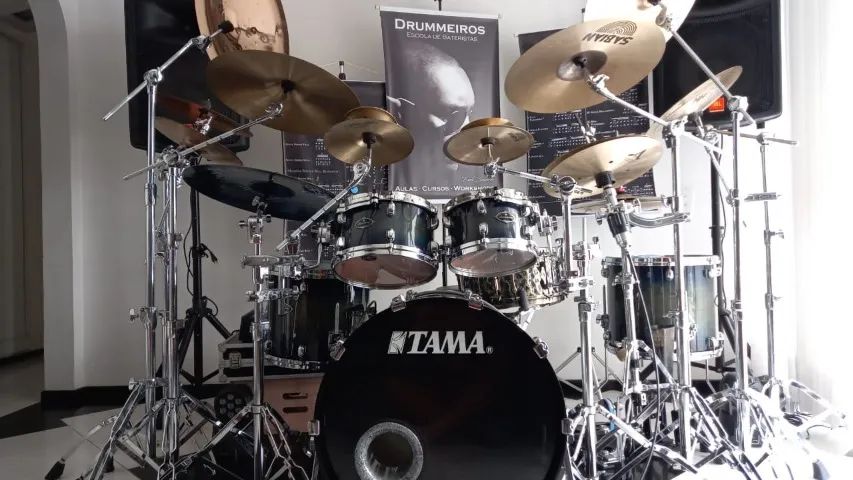 145 BBM2001 横浜 No.89 ドスター Bateria Tama Starclassic Bubinga - Instrumentos musicais - Jardim
