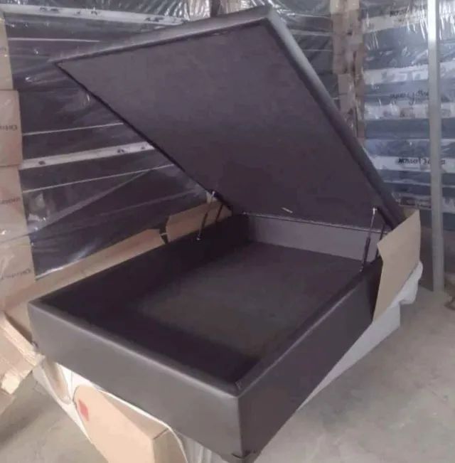 Box Baú Articulaveis casal com pistão á gás  Frete Grátis  Entrega  Rápida  - Foto 2