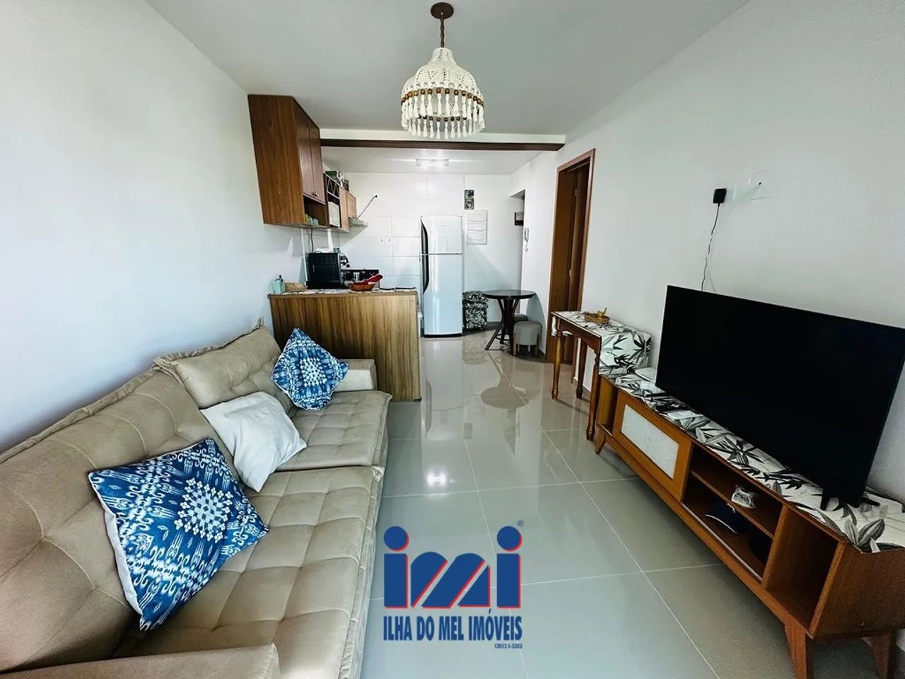 Apartamento com vista para o mar e churrasqueira - Foto 4