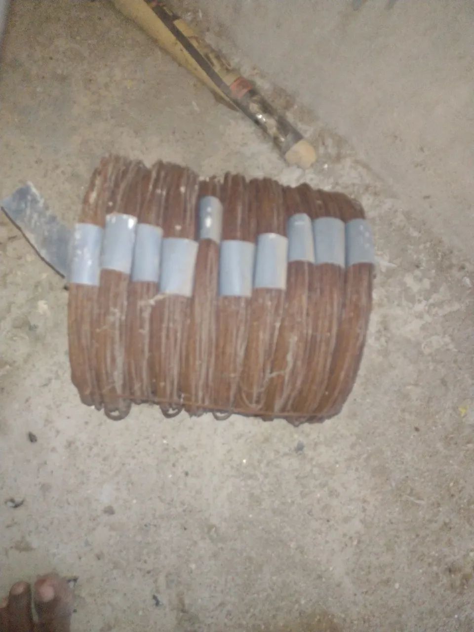 Arame recozido torcido bwg 18  1,24 mm - 1 kg