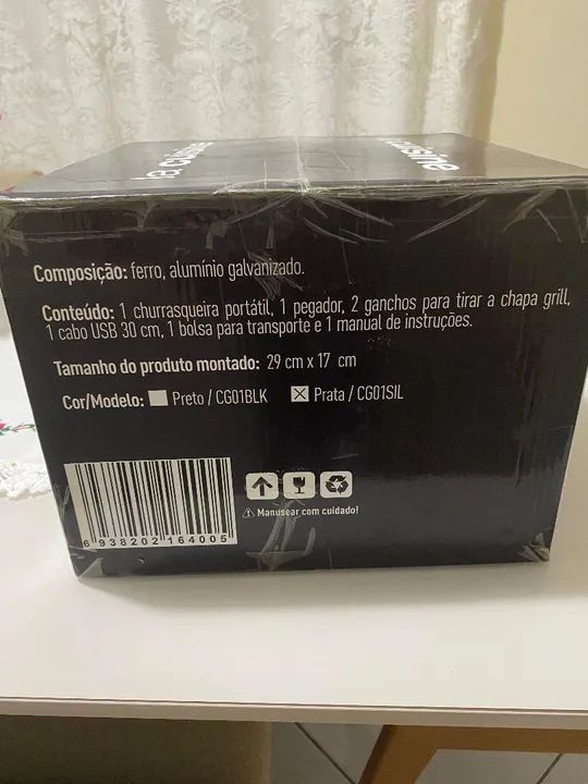 Churrasqueira Portátil a Carvão  - Foto 2
