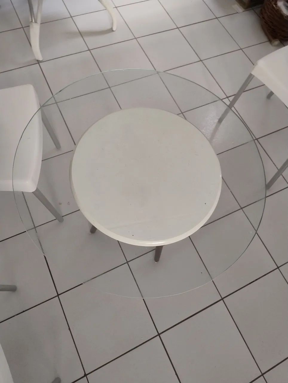 Tampo de vidro