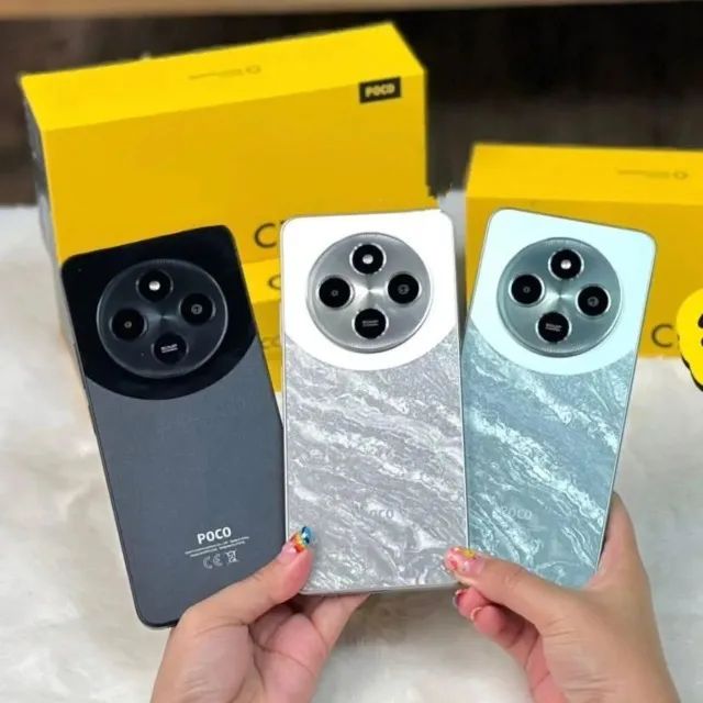 Xiaomi Poco c75 NFC Otimo Desempenho 256Gb 08Gb Ram Lacrado Todos Acessorios Capa Fone