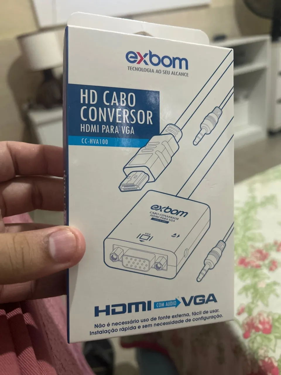 Adaptador hdmi para vga