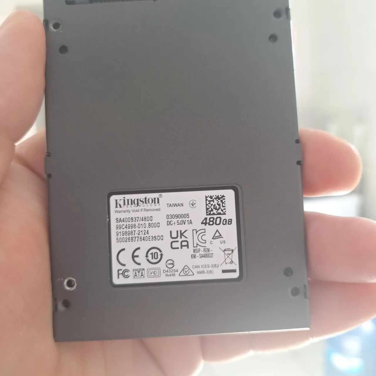 Kingston 480GB SSD SATA III - Foto 3