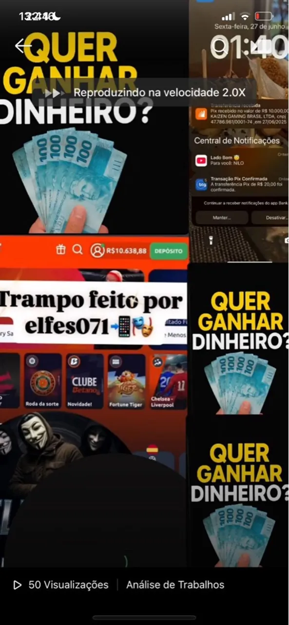 Trampo na %