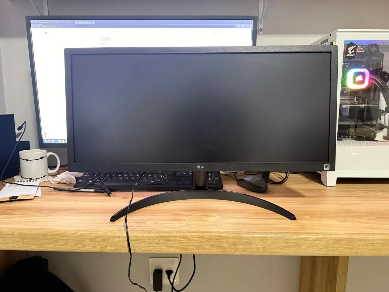 Monitor LG 25" Ultrawide 75HZ - Foto 2