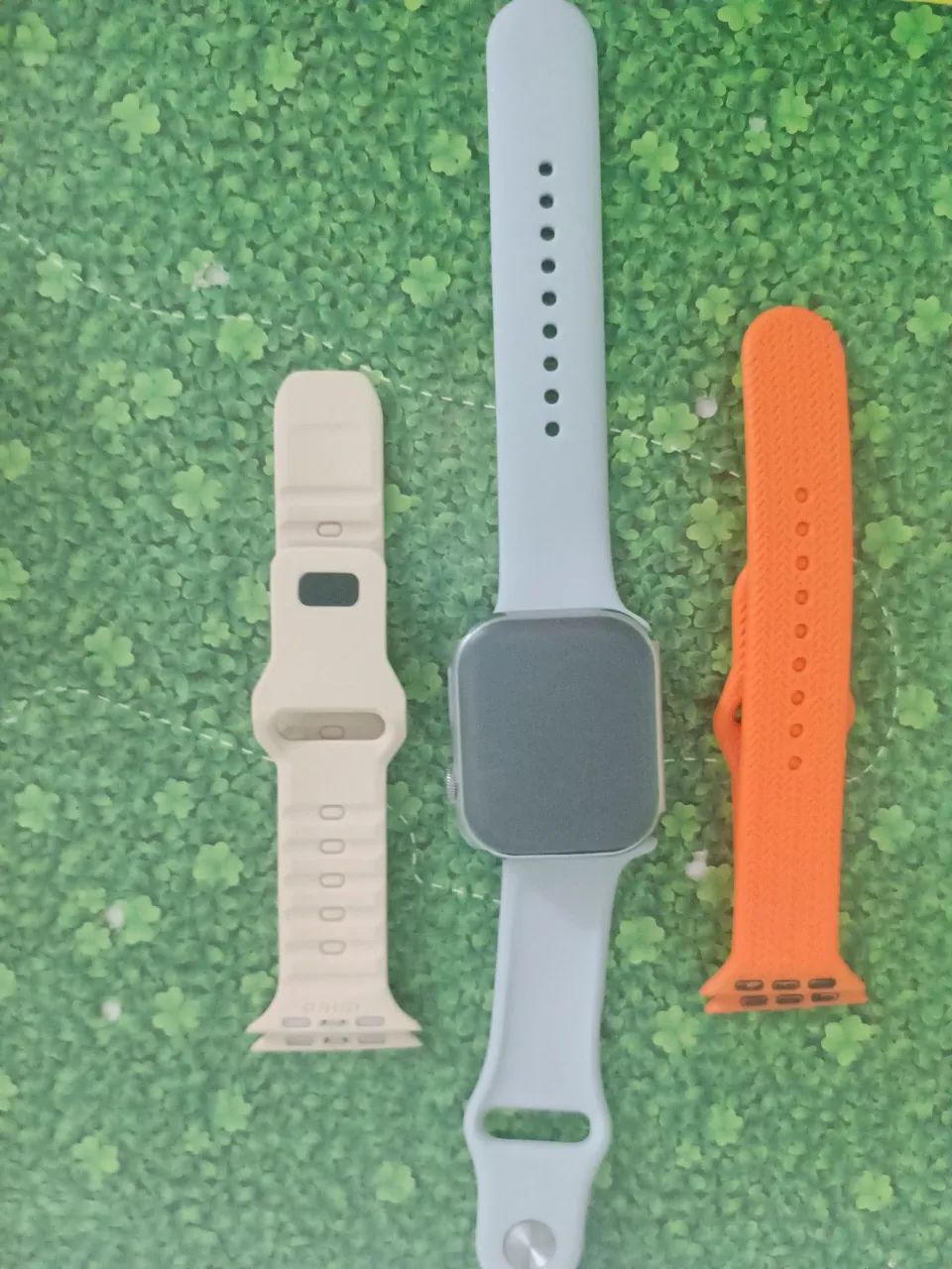 Smartwatch WS X10 com 3 pulseiras  - Foto 2