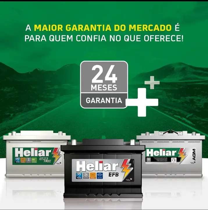 BATERIA HELIAR TODAS AMPERAGENS ENTREGA E INSTALAÇÃO